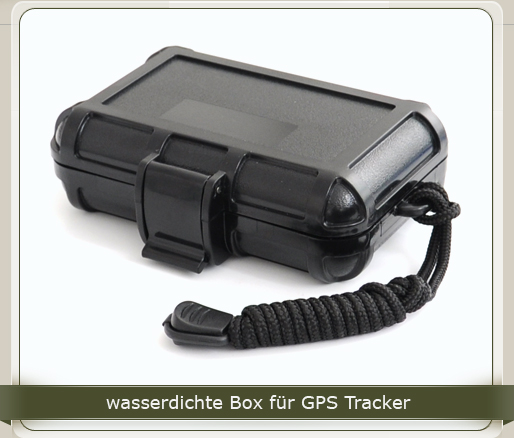 perferkter Schutz für Ihren Tracker Box ist innen gepolstert 